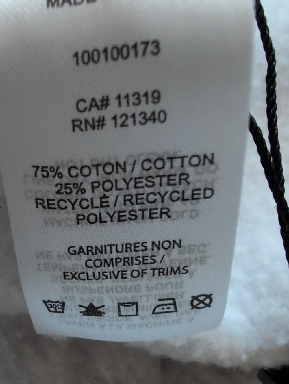 NWOT Garage Light Gray Fleece-Lined Wide Leg Sweatpants Xxs - Picture 4 of 5